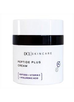 Dermatologic Cosmetic Laboratories DCL Skincare Peptide Plus Cream, pro-aging, wrinkle defense, collagen producing amino acids, Vitamins A, C, E CoQ10 enhances skin barrier 1.7 Fl Oz  - Image 1