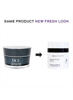 Dermatologic Cosmetic Laboratories DCL Skincare Peptide Plus Cream, pro-aging, wrinkle defense, collagen producing amino acids, Vitamins A, C, E CoQ10 enhances skin barrier 1.7 Fl Oz  - Image 2