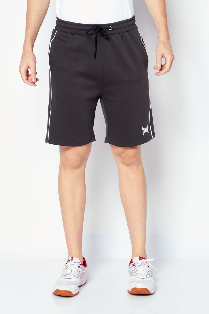 RBX Men Sportswear Fit Training Shorts, Dark Grey  - Image 1