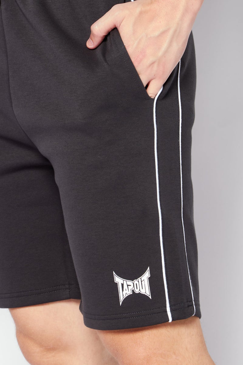 RBX Men Sportswear Fit Training Shorts, Dark Grey  - Image 3