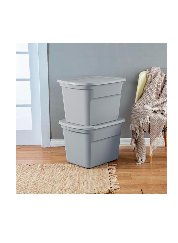 Sterilite Sterilite 18 Gallon Cement Storage Tote  - Image 3