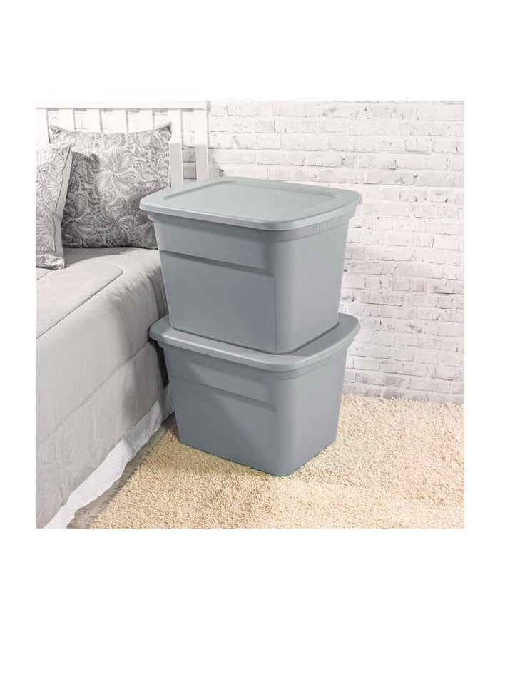Sterilite Sterilite 18 Gallon Cement Storage Tote  - Image 5