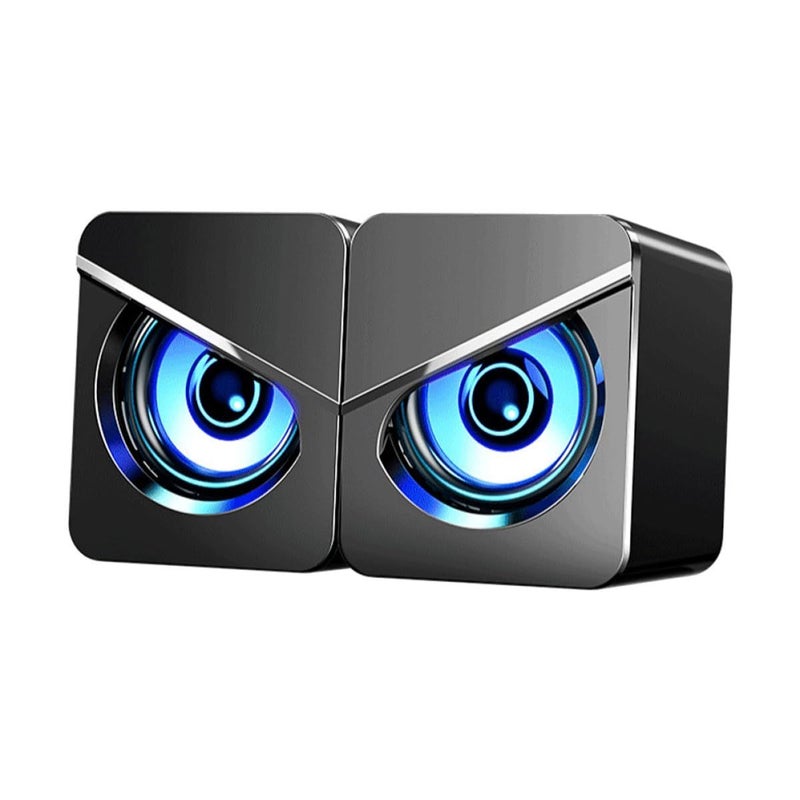 USB Wired Computer Speaker with Bass for Desktop Notebook Home Office Gaming - Image 2