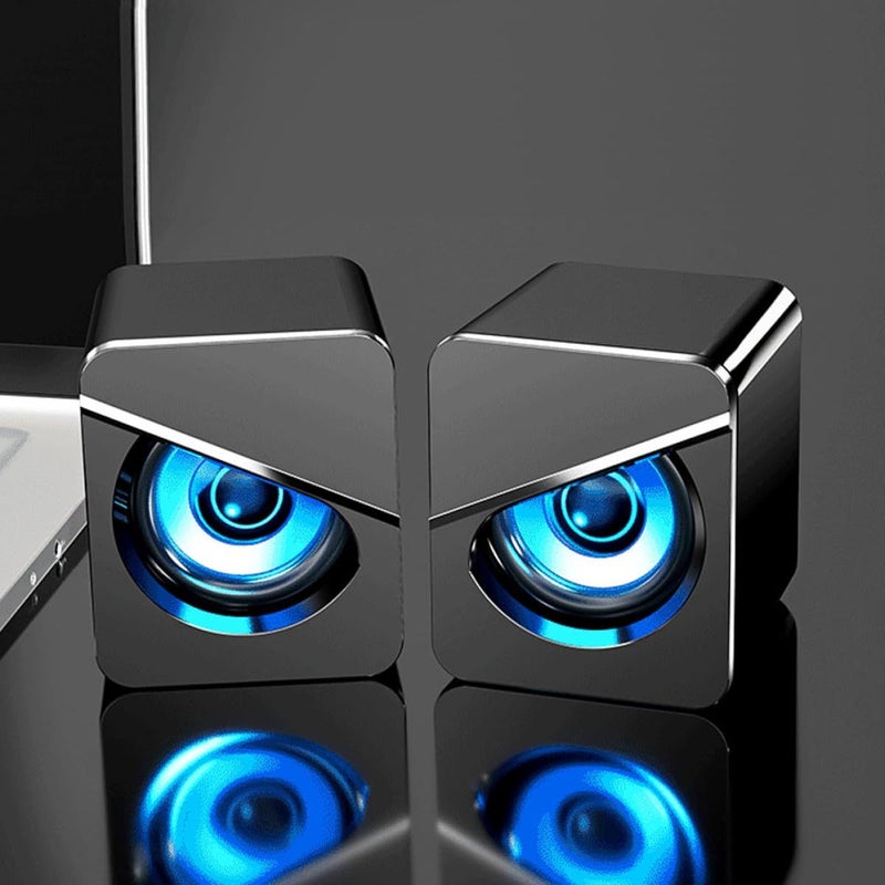 USB Wired Computer Speaker with Bass for Desktop Notebook Home Office Gaming - Image 5