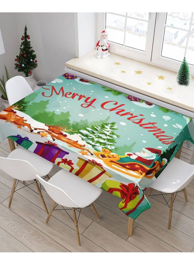 general christmas tablecloth satin 100*140