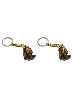 2 pieces Burnt Yellow