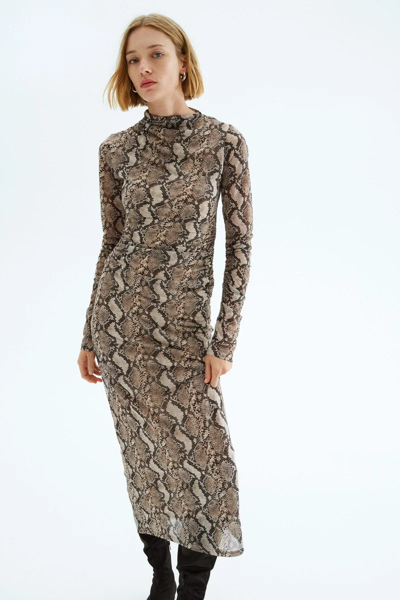 اتش اند ام فستان جيرسيه منسدل