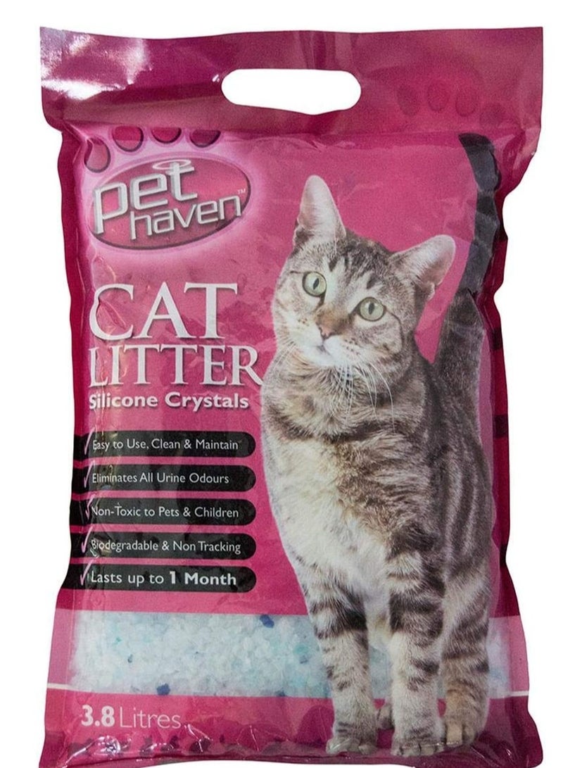 Pet haven Cat Litter Silicon Crystal 3.8 L - Image 3