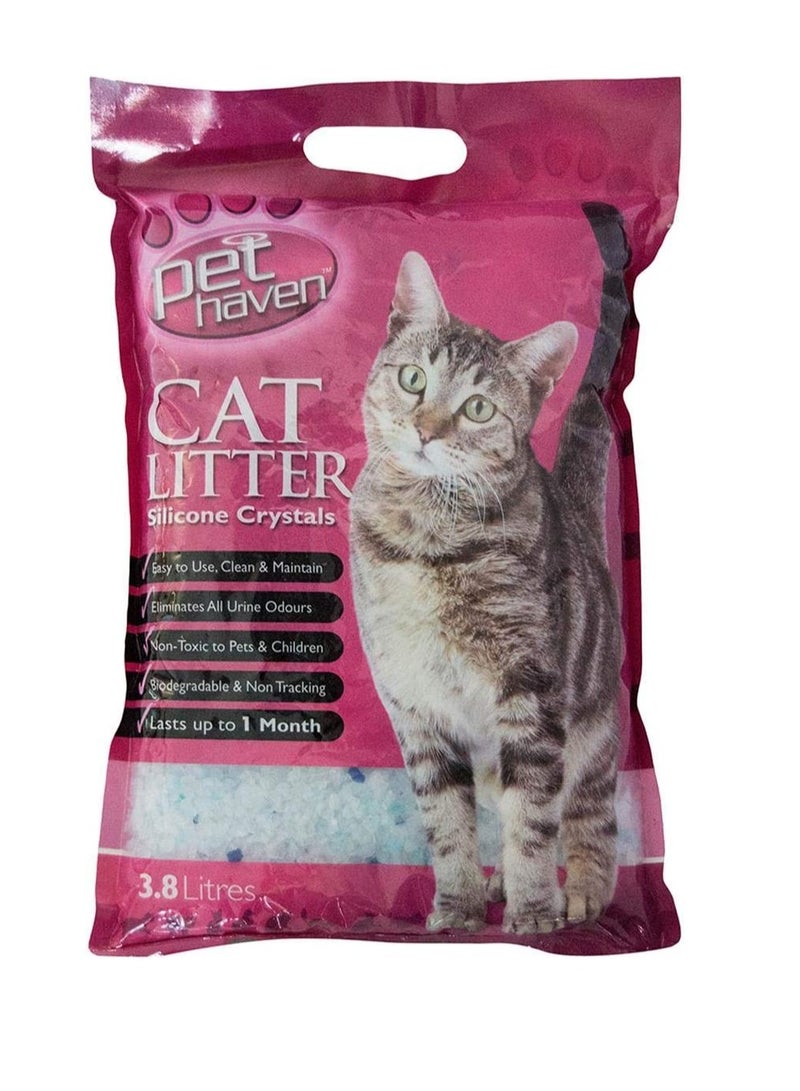 Pet haven Cat Litter Silicon Crystal 3.8 L - Image 2
