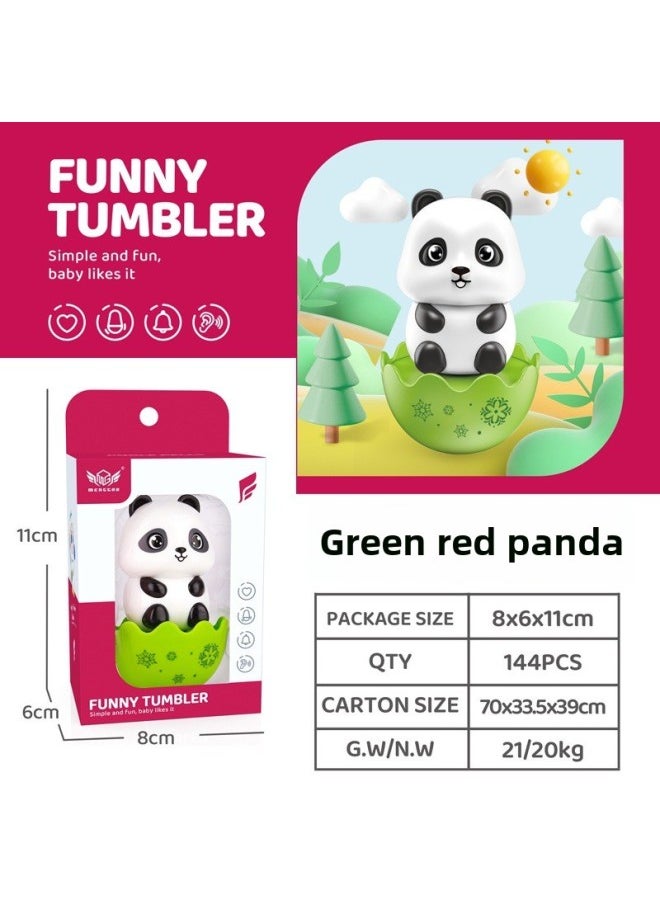 Tumbler Baby Baby Soothing Boys And Girls Children Children Early Education 2-6 Years Old Educational Toys Kindergarten Gift Award-Color:Color Box [green] Red Panda Tumbler - pzsku/Z9EFA6D27483368EE75FDZ/45/_/1741598385/b3961683-aa92-4221-87a0-3a461a7f6e8c