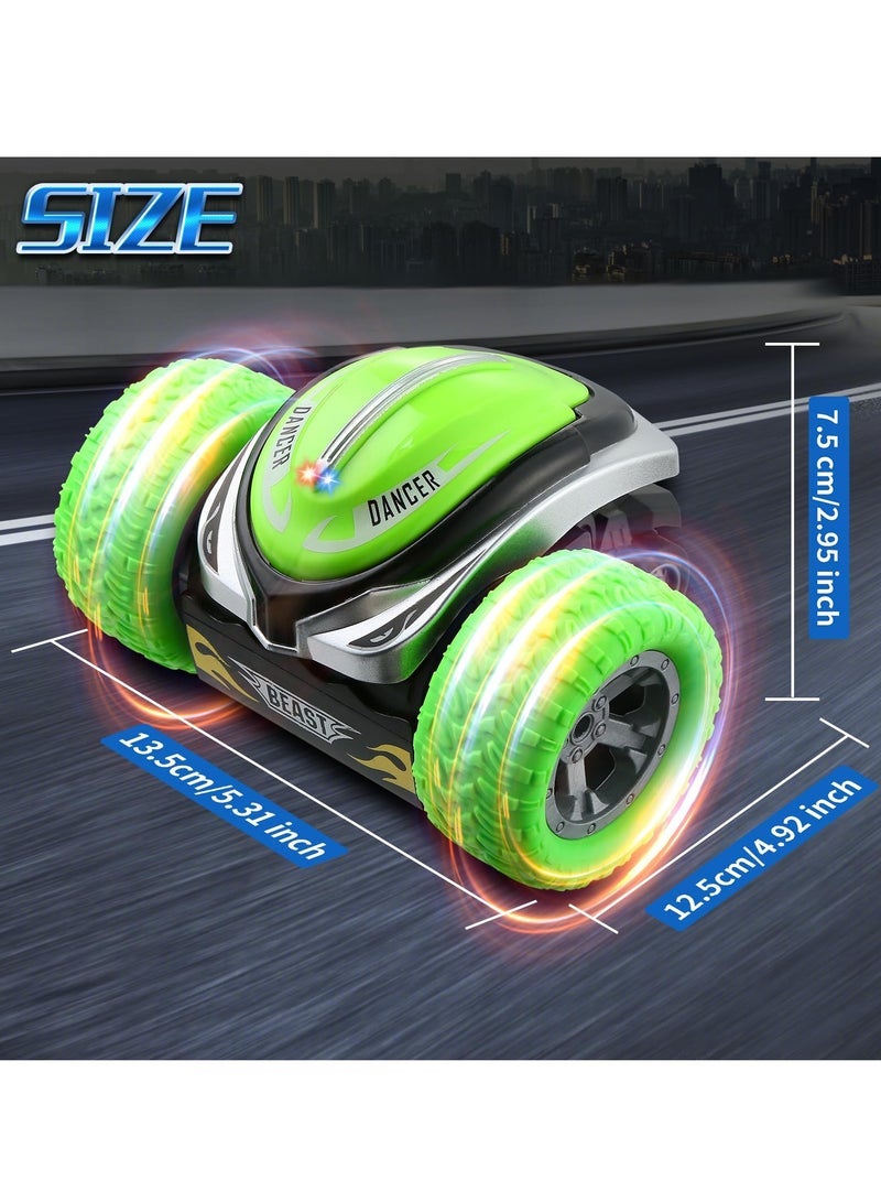 Excefore RC Stunt Car, Remote Control Car, Electric RC Cars, 2.4GHz 360 Rotating RC Stunt Car, with LED Headlights Drift Stunt Flipping Car Toy for 3 4 5 6 7 8-12 Year Old Kids - Image 2