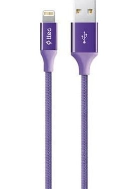 2DK16 Alumicable Usb-A - Lightning iPhone Charging Cable (Purple) - pzsku/Z9EFA71033DFC0E912AE0Z/45/_/1740601502/60195578-ea39-46fb-8727-6254edb65717