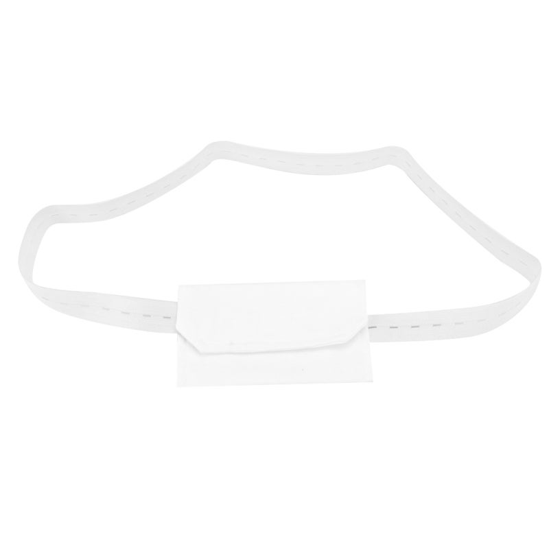 Adjustable Button Type Peritoneal Dialysis Catheter Belt Patient Peritoneal Tube Protection(White ) - Image 2