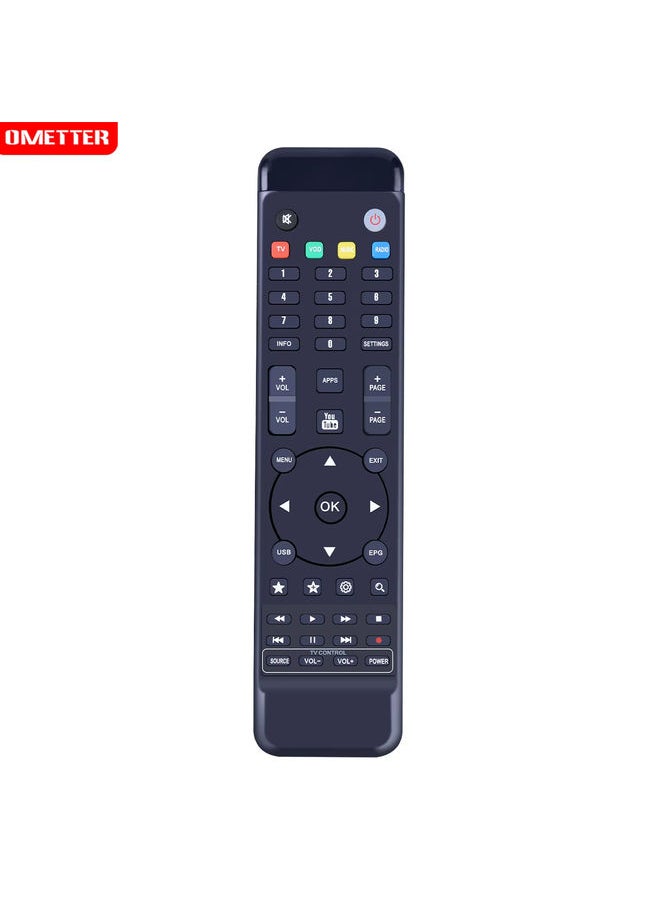 OMETTER - Genuine Remote Control for Red line Iptv for 7 Line / Red 360 / Mega plus REDLINE TS 4000 HD PLUS TS4000HD GOLDENbox 8000 2500 - Image 1