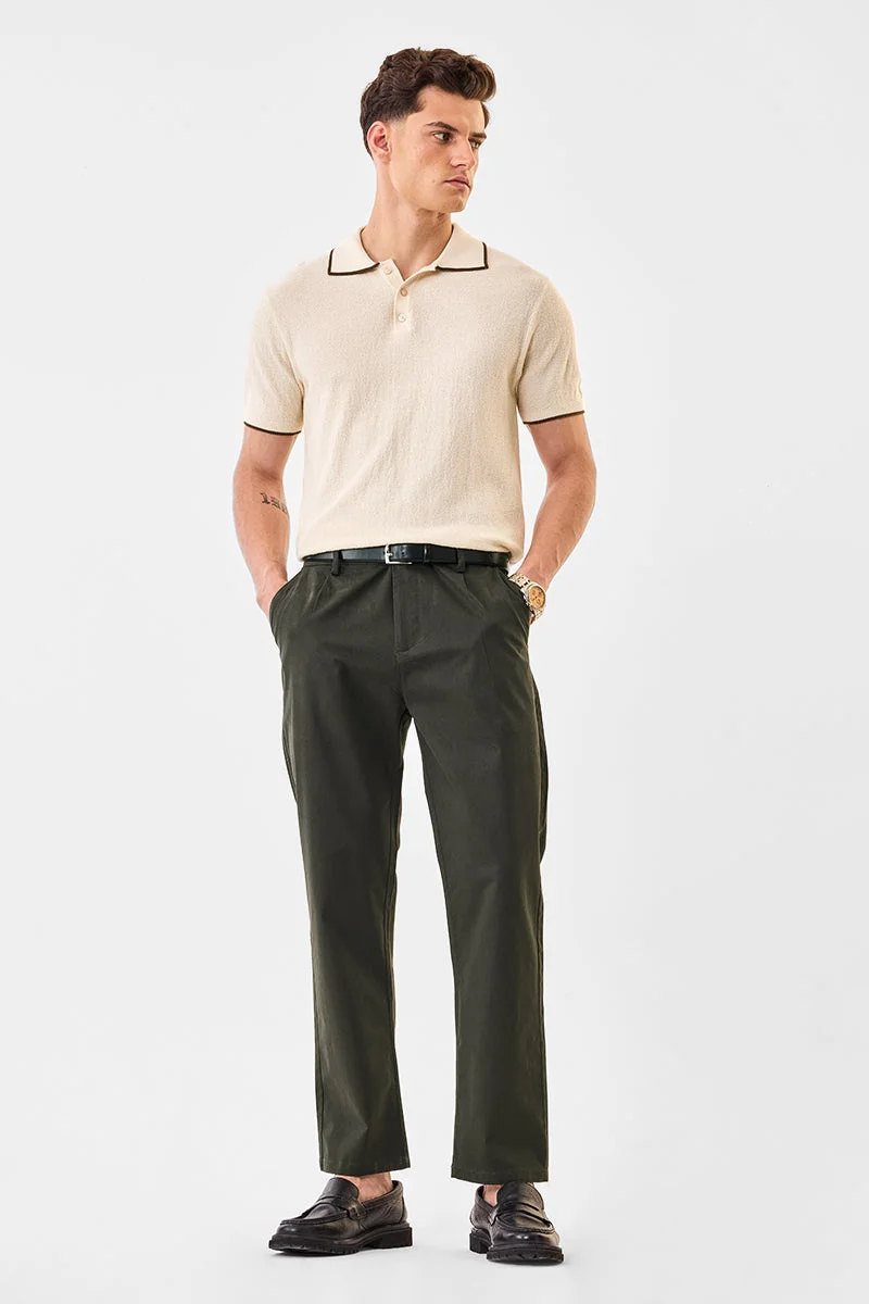 SNITCH Stretch Carrot Fit Trousers