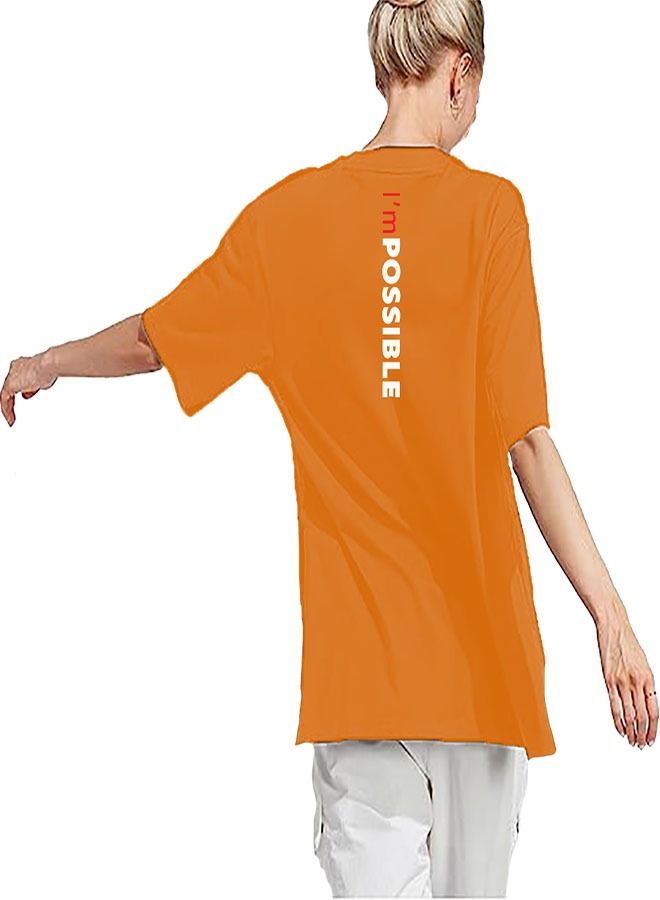 Genérico Women's Oversize T-shirt - No Pain No Gain Printed for exercise, gym and bodybuilding 005  - Image 3