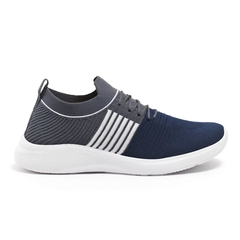 Face Navy Grey Sneakers for Men - Image 5