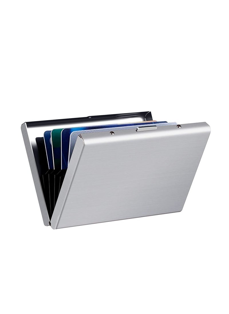 Generic - 6 Slots RFID Blocking Metal Credit Card Holder Wallet For Men & Women - Image 1