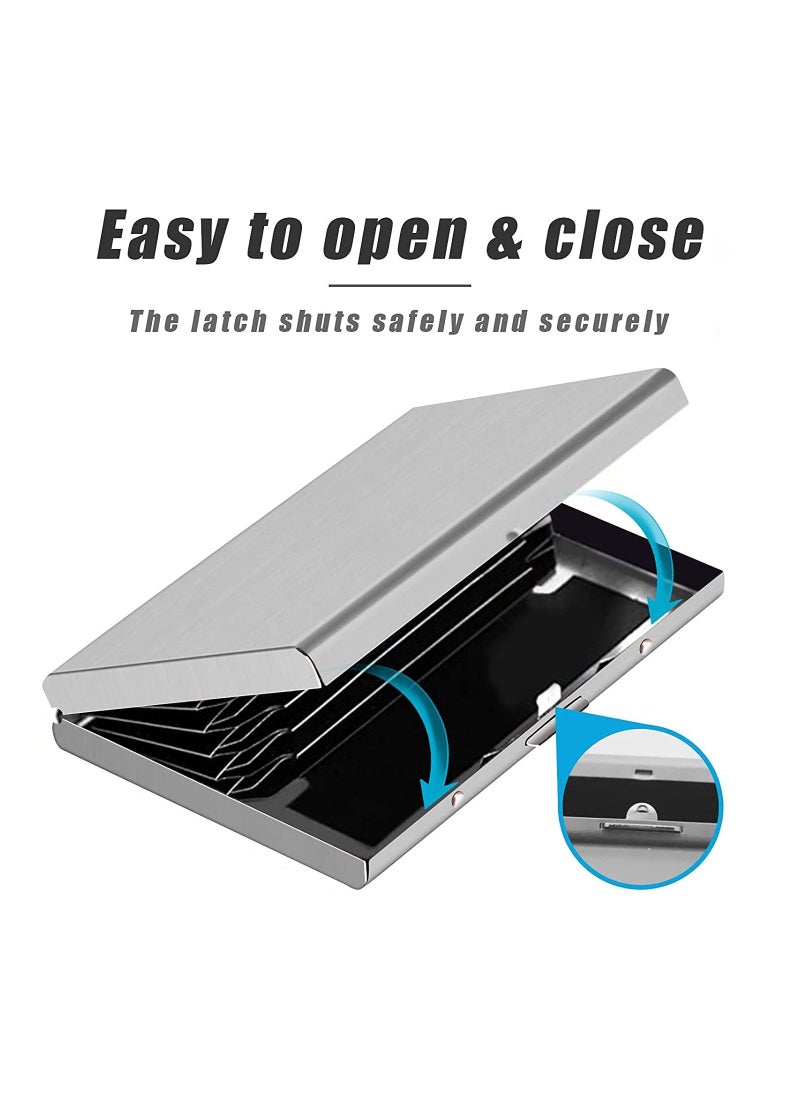 Generic - 6 Slots RFID Blocking Metal Credit Card Holder Wallet For Men & Women - Image 1