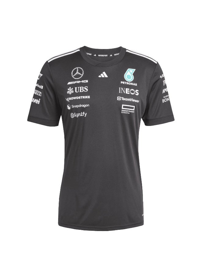 Adidas - adidas mercedes - amg petronas formula one team driver men jersey - Image 1