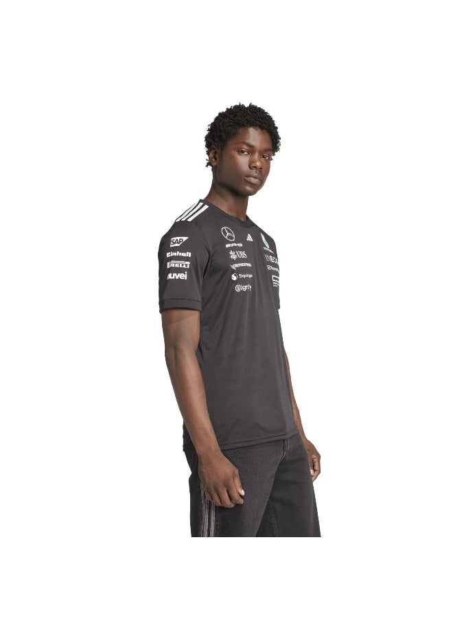 Adidas - adidas mercedes - amg petronas formula one team driver men jersey - Image 1