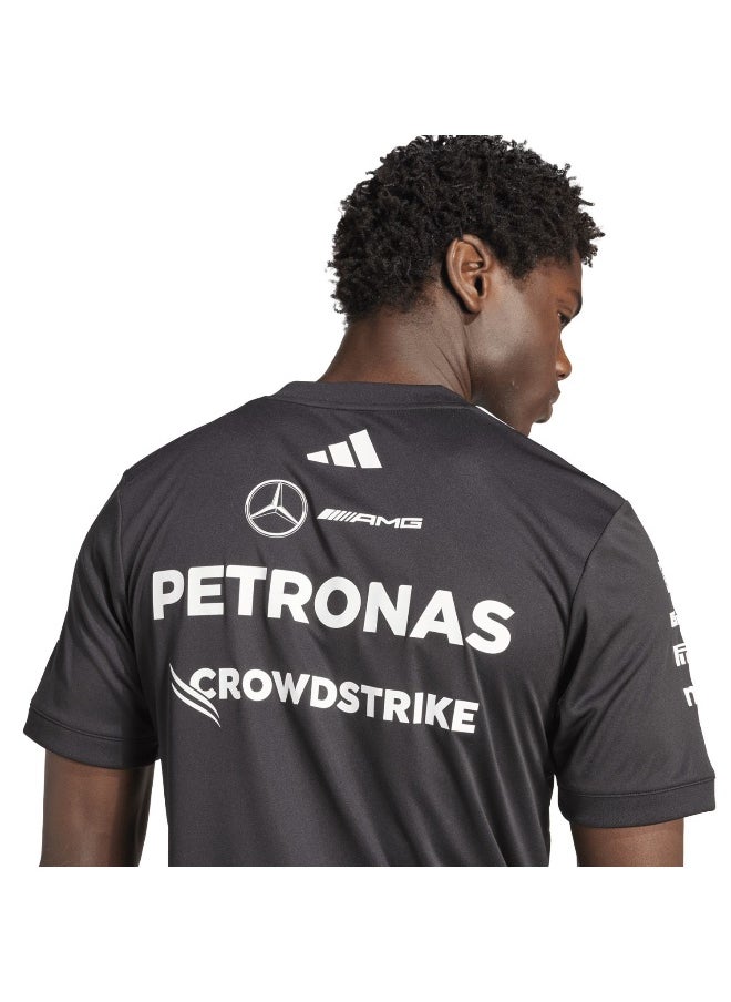 Adidas - adidas mercedes - amg petronas formula one team driver men jersey - Image 1