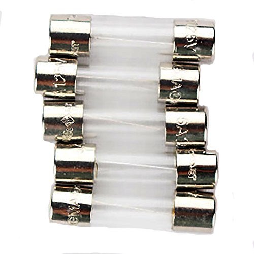 Bussmann GMA-5A 5 Amp Glass Fast Acting Cartridge Fuse, 125V UL Listed, 5-Pack - Image 1