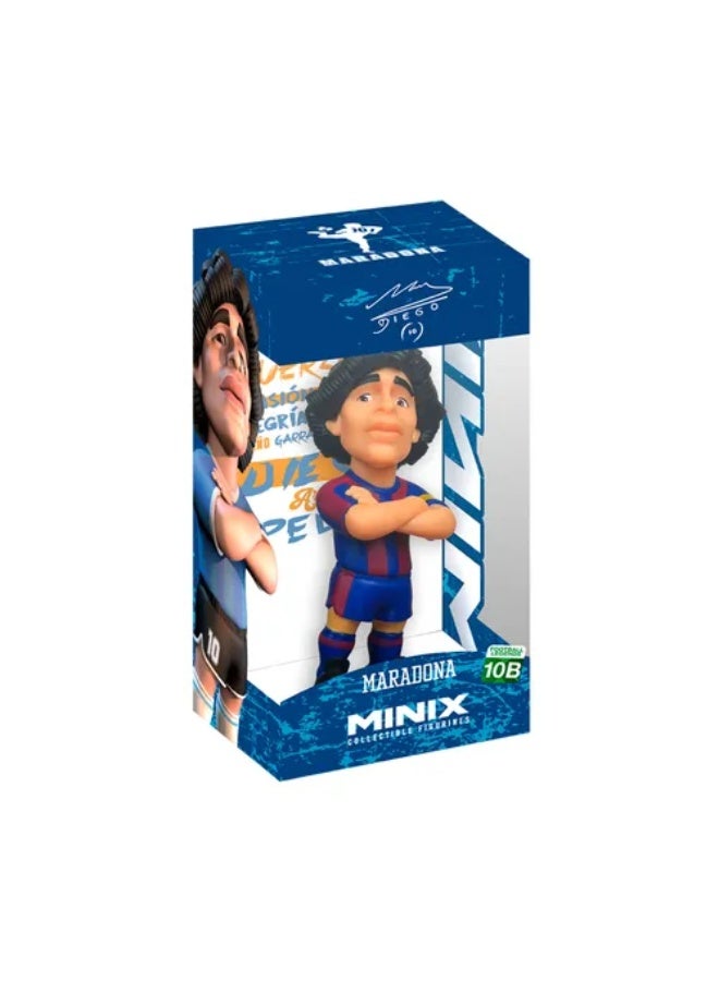 مينيكس مجسم فينيل MINIX دييغو مارادونا نادي برشلونة قابل للتحصيل، أساطير كرة القدم #10B - Image 2