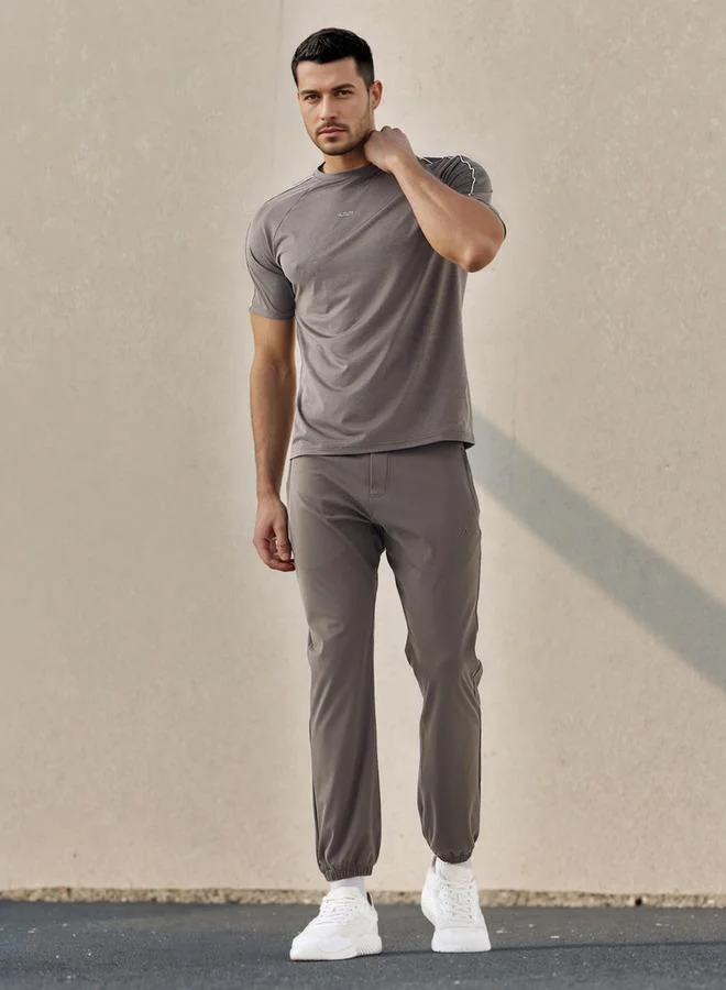 ADOT by Splash Panelled T-shirt with Raglan Sleeves