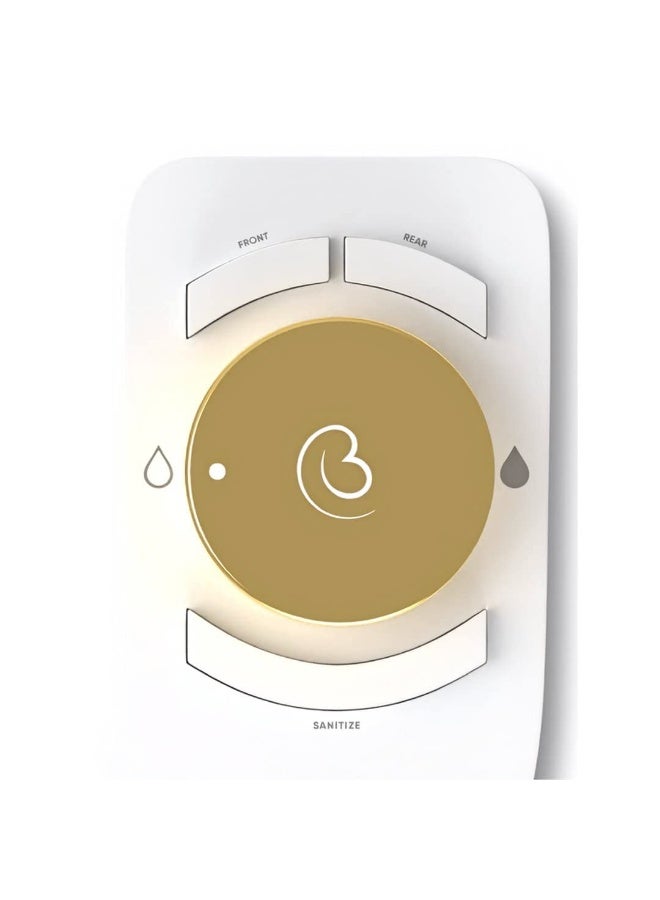 Boss Bidet REVOLUTION - Non Electric Bidet Attachment for Toilet with Dual Nozzle, Self-Cleaning Function, and 1.3-Second Cleaning Time. Eco-Friendly with Feminine Wash Feature (Gold) - Image 1