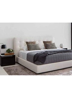 R2R FURNITURE King Living Room Bed With Mattress 180Cm X 200Cm - King Size  - Image 1
