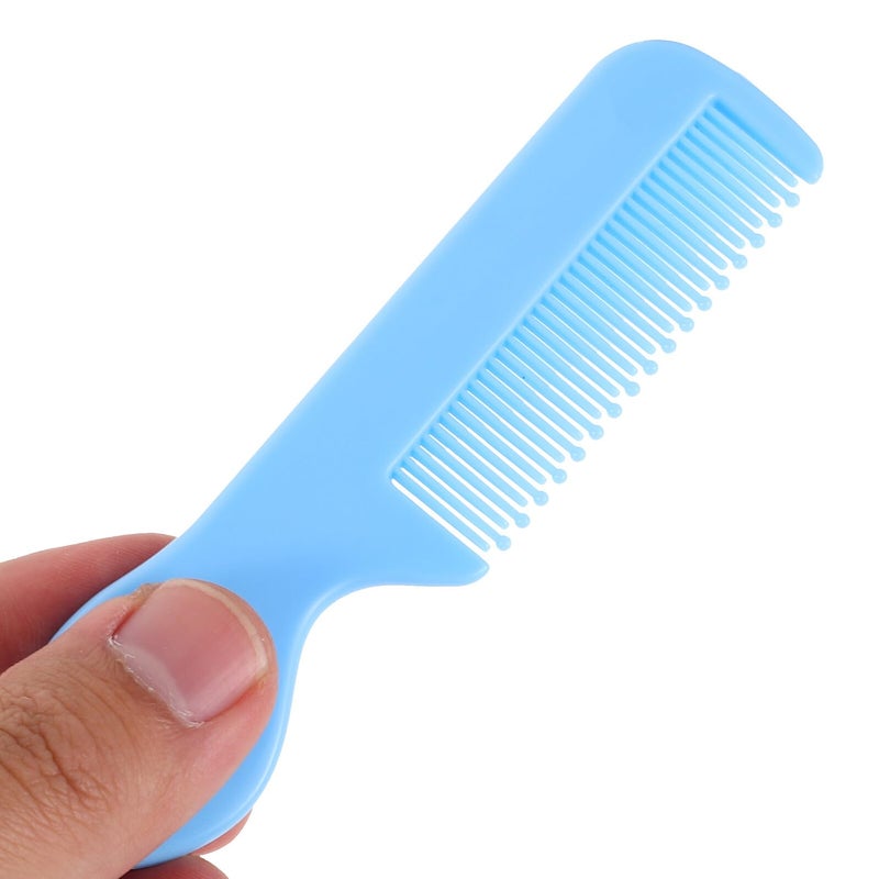 16 Pcs Mini Round Tip Wide Tooth Combs Set Candy Colors Sensitive Scalp Hair Care - Image 5
