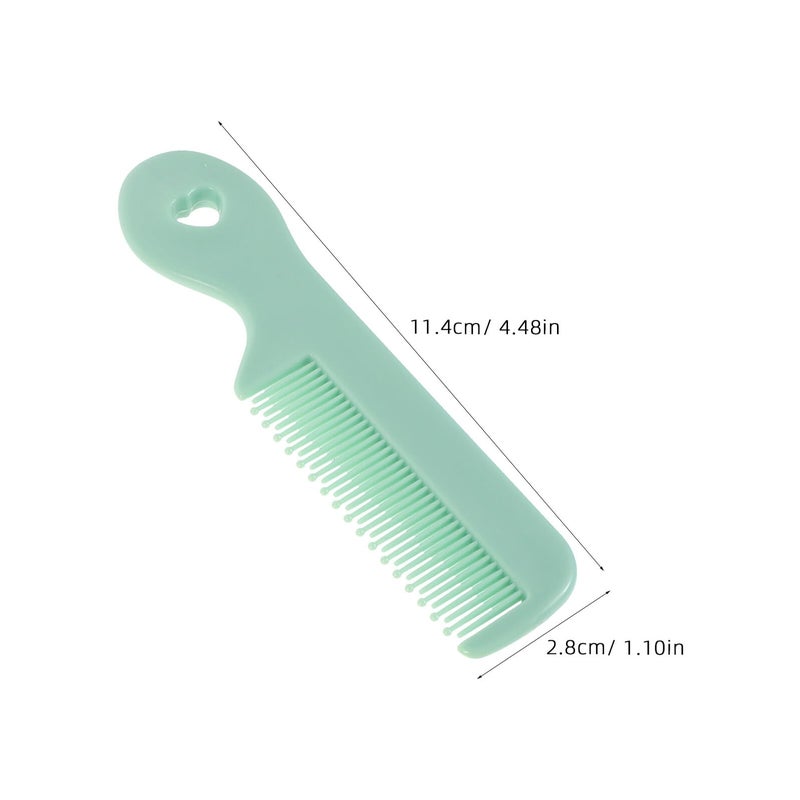 16 Pcs Mini Round Tip Wide Tooth Combs Set Candy Colors Sensitive Scalp Hair Care - Image 3