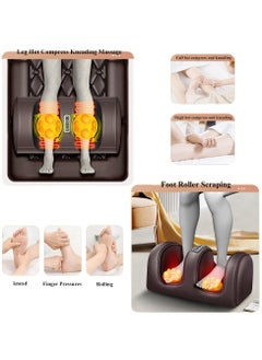 XiuWoo Smart Back Massager With Hot Compress Function,To Release Stress And Fatigue,10 Vibration Massage Nodes And Chinese Medicine Stretching Round Pillow,Chair Seat Massager For Home,Grey  - Image 2
