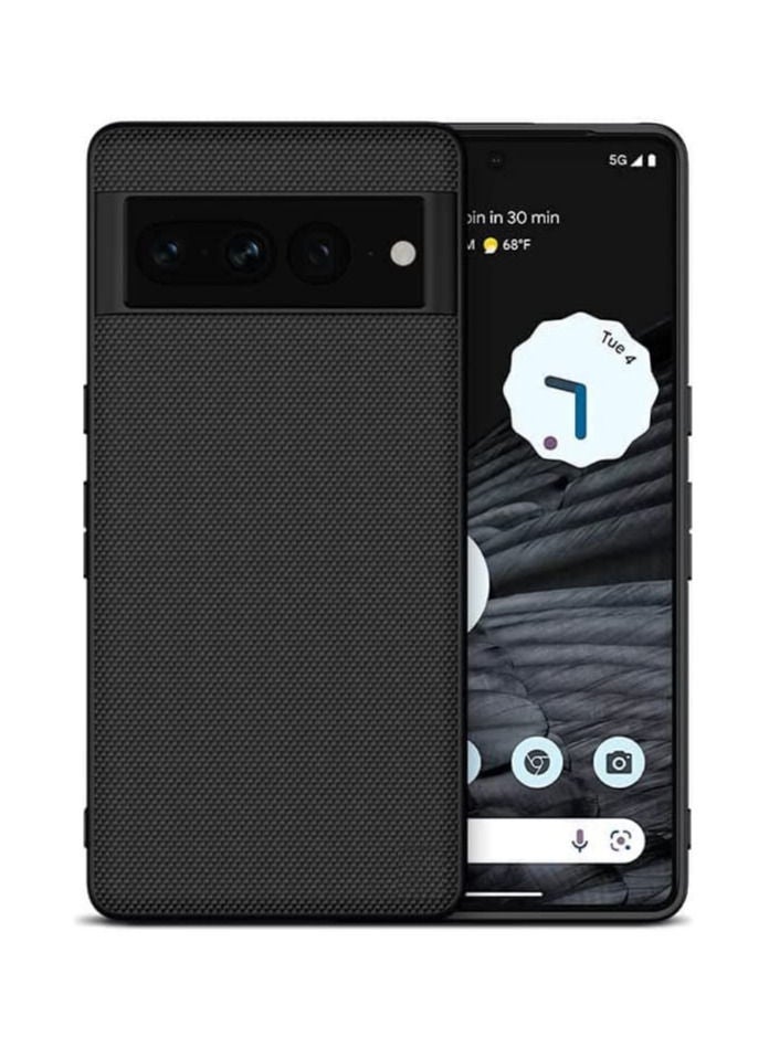 Nillkin Case Cover Textured nylon fiber All-Round Protection Cover for Google Pixel 7 Pro Black - Image 1