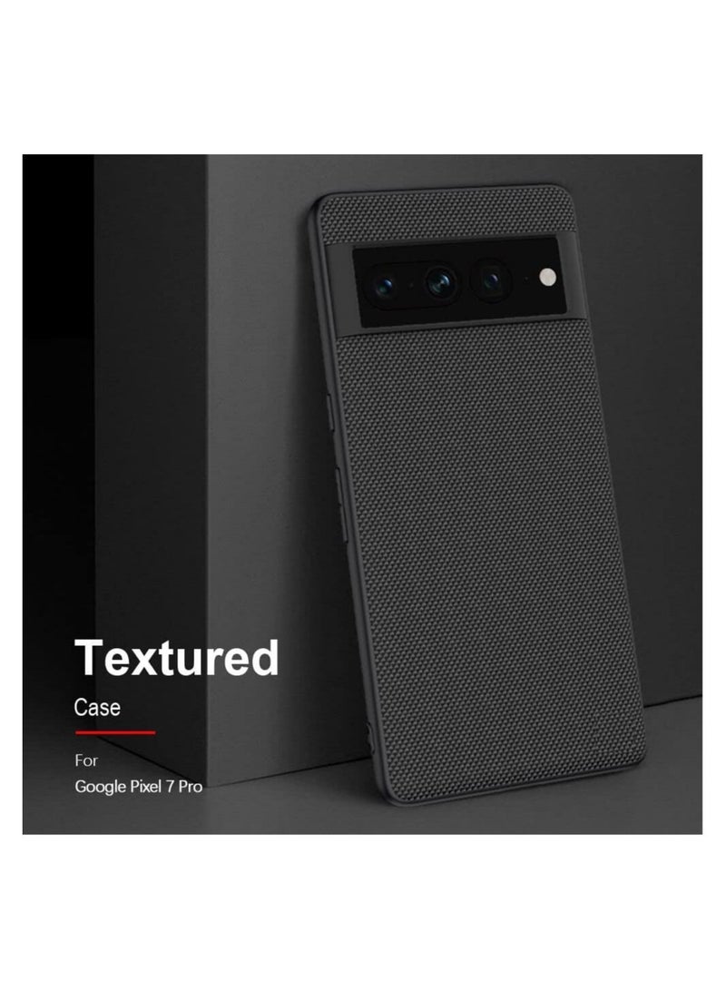Nillkin Case Cover Textured nylon fiber All-Round Protection Cover for Google Pixel 7 Pro Black - Image 2