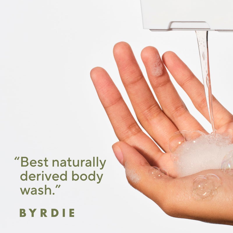 Native Body Wash Contains Naturally Derived Ingredients | For Women & Men, Sulfate, Paraben, & Dye Free Leaving Skin Soft and Hydrated | Balsam & White Woods 18 oz - Image 3