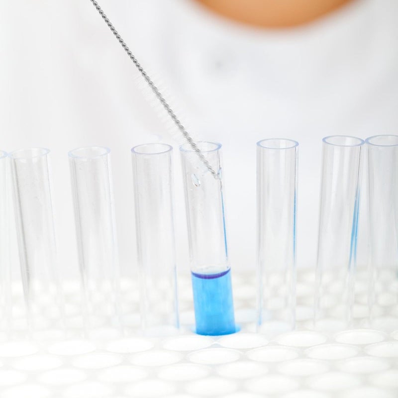 10Pcs Nylon Test Tube Cleaning Brushes Set 10Mm Diameter 10Cm Length for Laboratory Glassware Bottles - Image 5