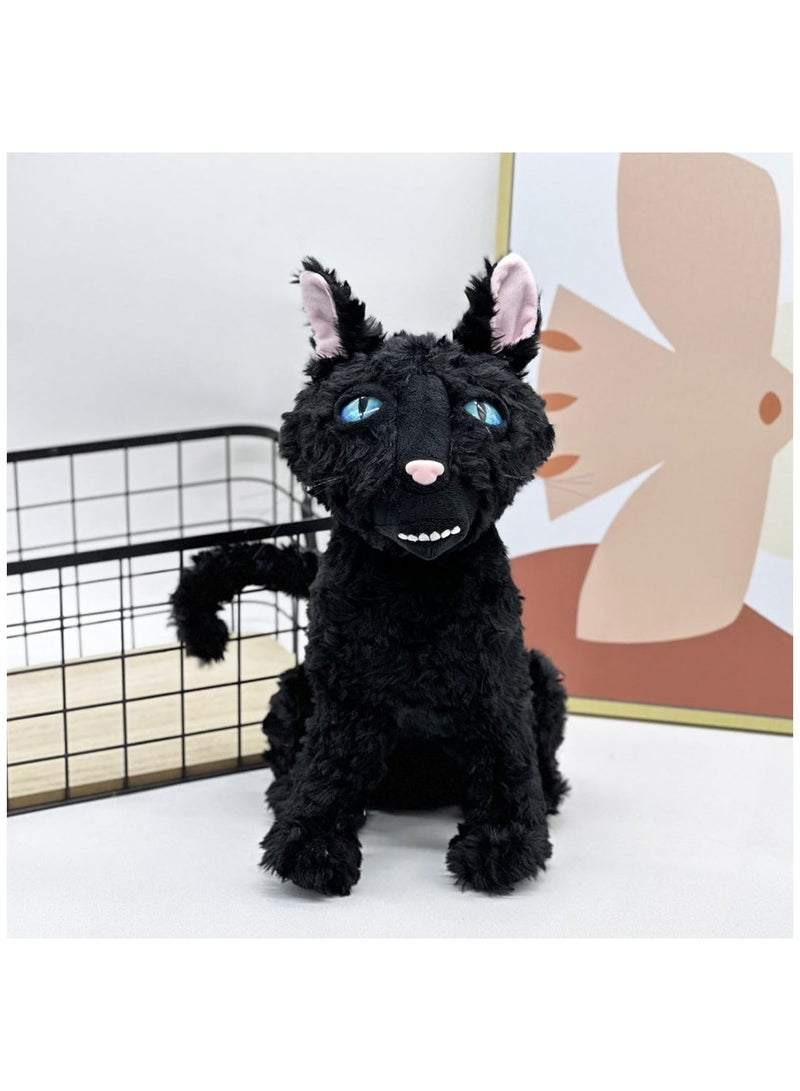 عام لعبة القط الشامبو كورالين، القط الأسود الدمى 11.8 بوصة دمية القط الوحش للفتيان والفتيات المحبين - Image 3