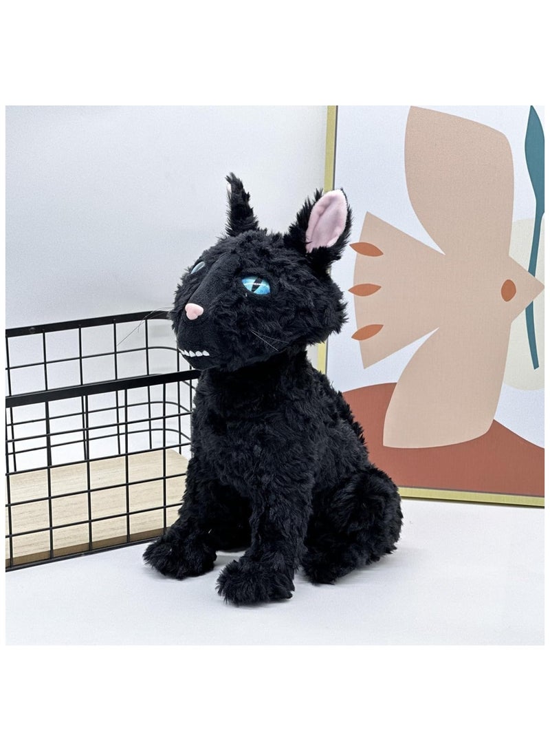 عام لعبة القط الشامبو كورالين، القط الأسود الدمى 11.8 بوصة دمية القط الوحش للفتيان والفتيات المحبين - Image 4
