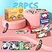 Gocozer Valentines Day Gifts for Kids 28 Pack Finger Skateboards with Valentines Greeting Cards for Kids Classroom Kid Valentines Exchange Gifts Ideas Preschool Valentine Gifts Favors - Image 4
