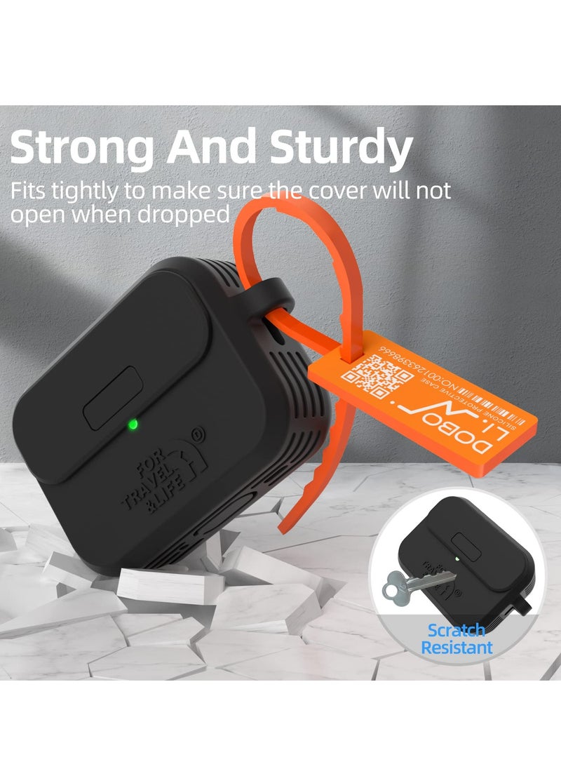 Generic - Headphone Protective Cover, Compatible with AirPods Pro 2nd/1st Generation Case Cover, Rugged Military Grade Protective Cover, with Apple AirPods Pro 2022/2019 Charging Case - Image 1