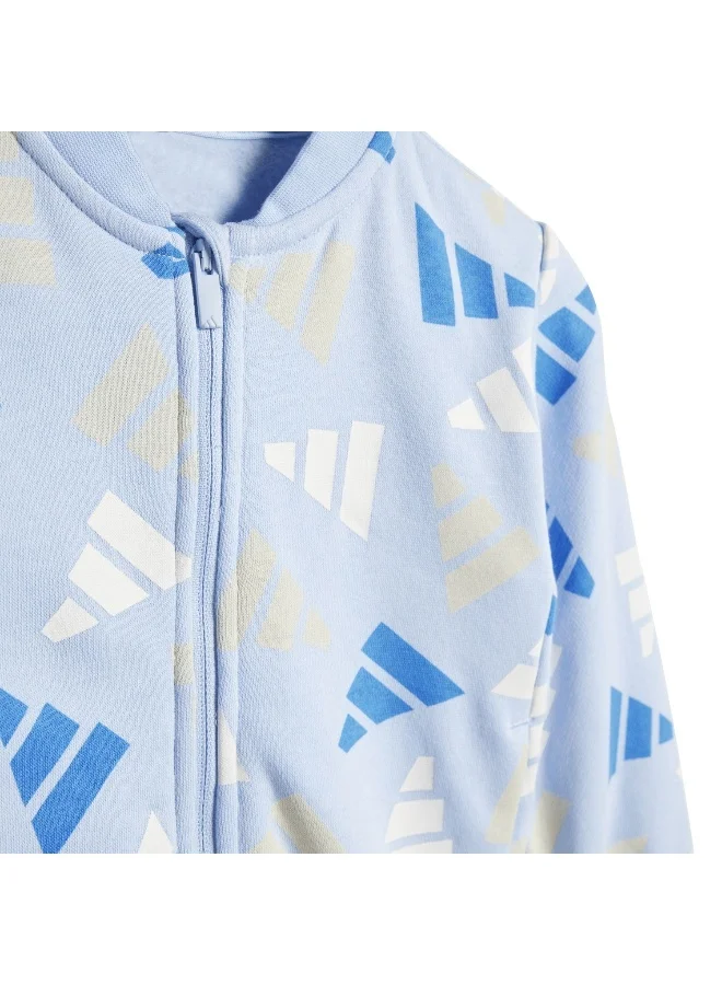 adidas adidas seasonal essentials logo celebration fleece unisex tracksuit