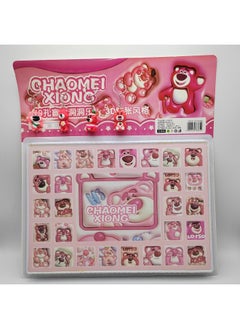 Which 2 Blind Box Hole Music Dismantling Music Lottery Blind Box Stamp Music Primary School Students Reward Hand-made Toys Wholesale-Specifications:All Crystal 40 Holes/3d Strawberry Bear + Four Large Pendants