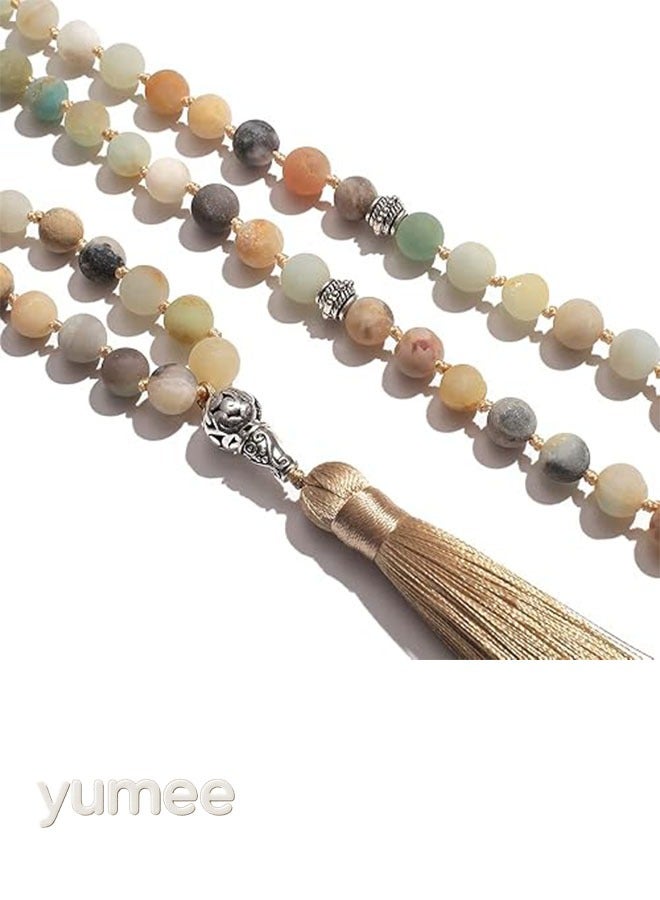 يمي 99 حبة من مسبحة الصلاة الإسلامية – مسبحة مسلمة للتأمل والعبادة - Image 5