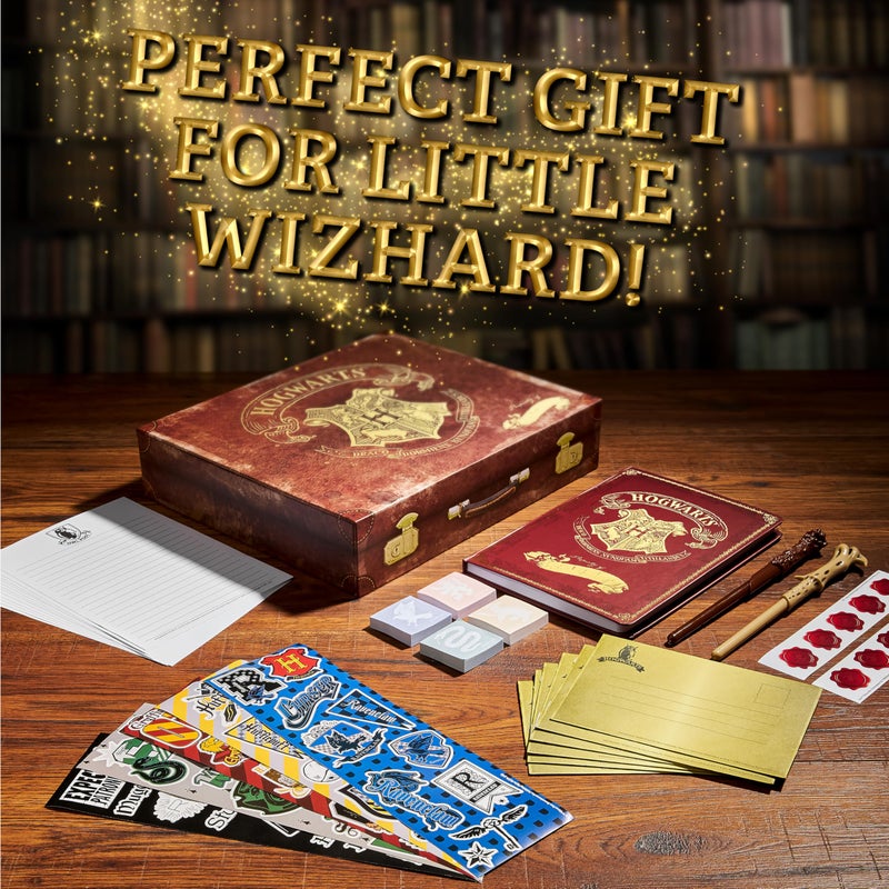 Harry Potter Stationary Set for Kids Teens Adults with Wand Pens Notebook Stickers Sticky Notes School Supplies Journaling Writing Gifts for Kids - Image 5