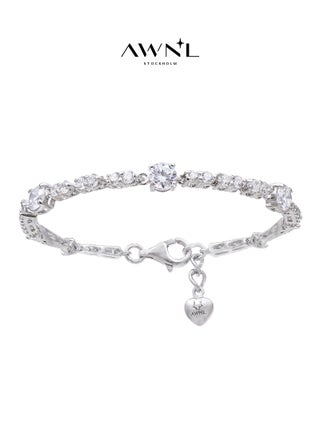 Divine Petals Women's Bracelet with CZ Diamond and Sterling Silver, Middle East Exclusive Collection - pzsku/Z9EFBE4E383CA212941B2Z/45/1752116572/33013925-bf4f-4c60-82fd-77dc63e79393