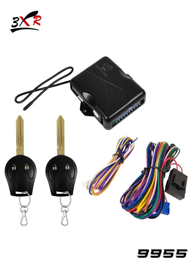 3 اكس ار نظام الدخول بدون مفتاح للسيارة 3XR مع نظام قفل مركزي عن بعد 9955 - حل متقدم لأمن وراحة السيارة - Image 1