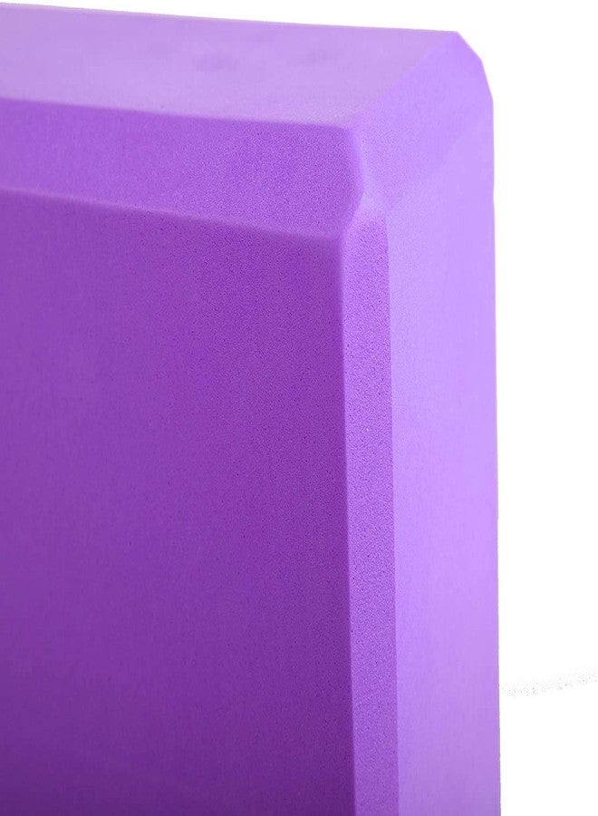 serveuttam Yoga Block (2 PC) - High Density EVA Foam Block to Support and Deepen Poses, Improve Strength and Aid Balance and Flexibility - Lightweight, Odor Resistant and Moisture-Proof - Image 3