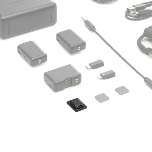 INSYOO Original Mic Hot Shoe Adapter, Compatibility with DJI Mic, The Receiver Can Be Attached to The Camera's Hot or Cold Shoe - Image 3